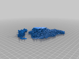 Minecraft Mansion Island III 3d model