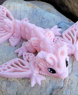Tiny Butterfly Wyvern 3d model