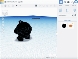 Marvin upgraded 3d model