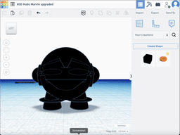 Marvin upgraded 3d model
