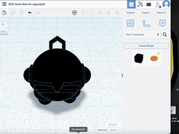 Marvin upgraded 3d model