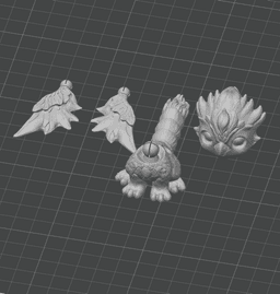 Phoenix Griffin - Articulated Fantasy Creature - No Supports 3D Print STL/3MF 3d model