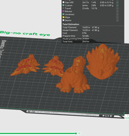 Phoenix Griffin - Articulated Fantasy Creature - No Supports 3D Print STL/3MF 3d model