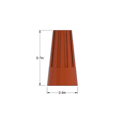 Wire Nut Magnet STL File 3d model