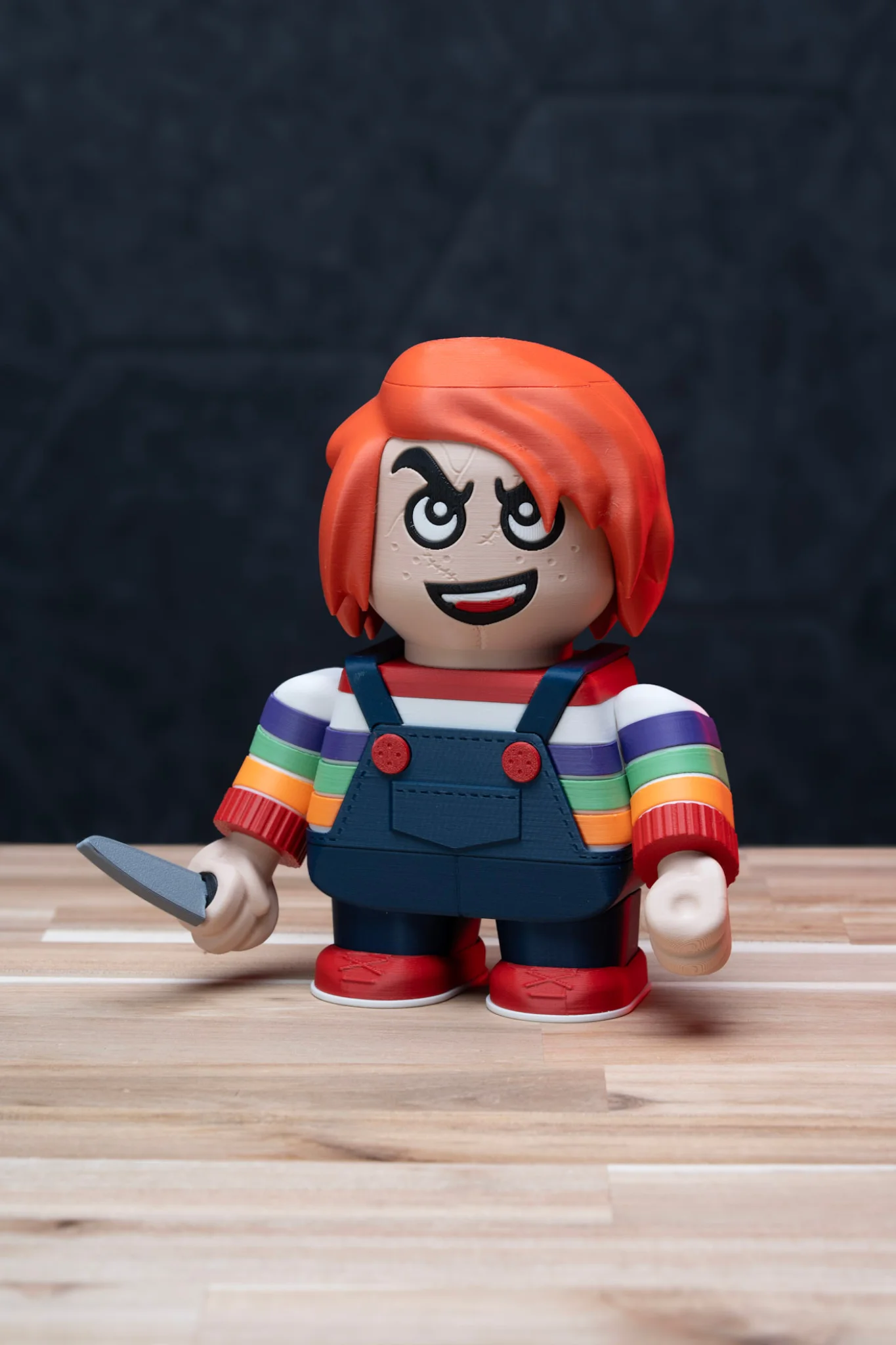 Chunky the Doll - Child's Play Chucky Kit | No Supports, No AMS, No Glue 3d model
