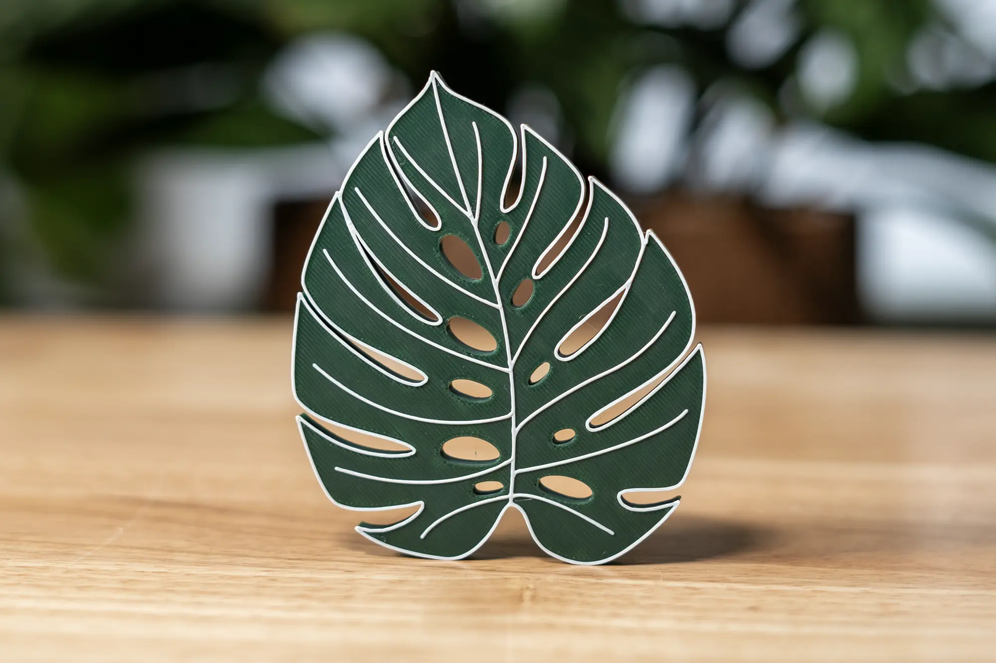 Monstera Leaf Magnet 3d model