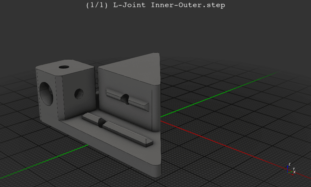 1515 Extrusion Joinery 3d model