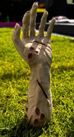 Zombie Arm Set (both left and right) garden stake decoration 3d model