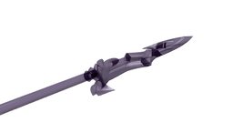 Childe Hydro Spear STL Files - Genshin Impact Cosplay Prop (Digital Download) 3d model