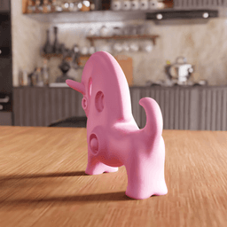 Abstract Horse Unicorn Toy 3d model