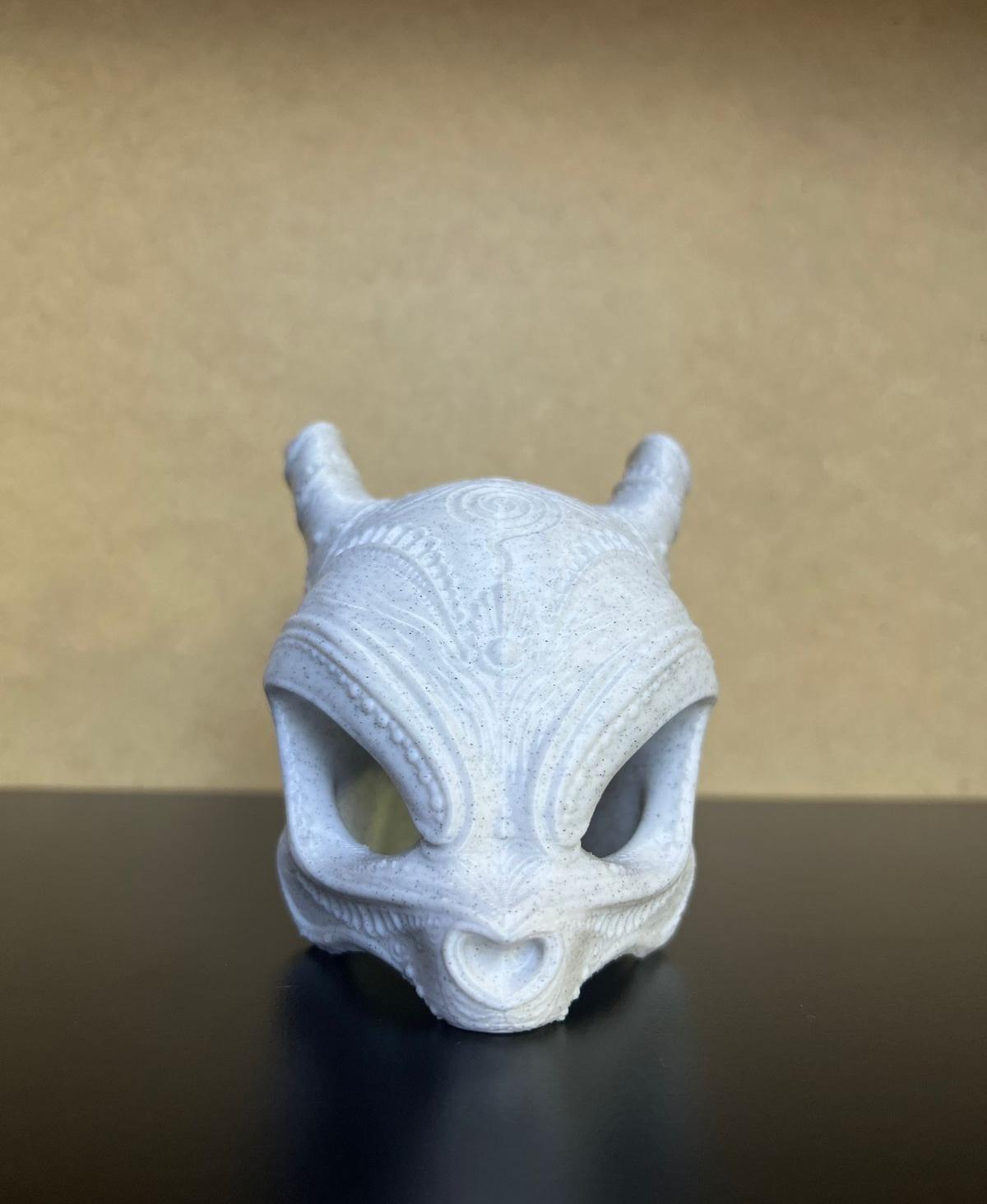 Ornate Mewtwo Skull (Pokémon) 3d model