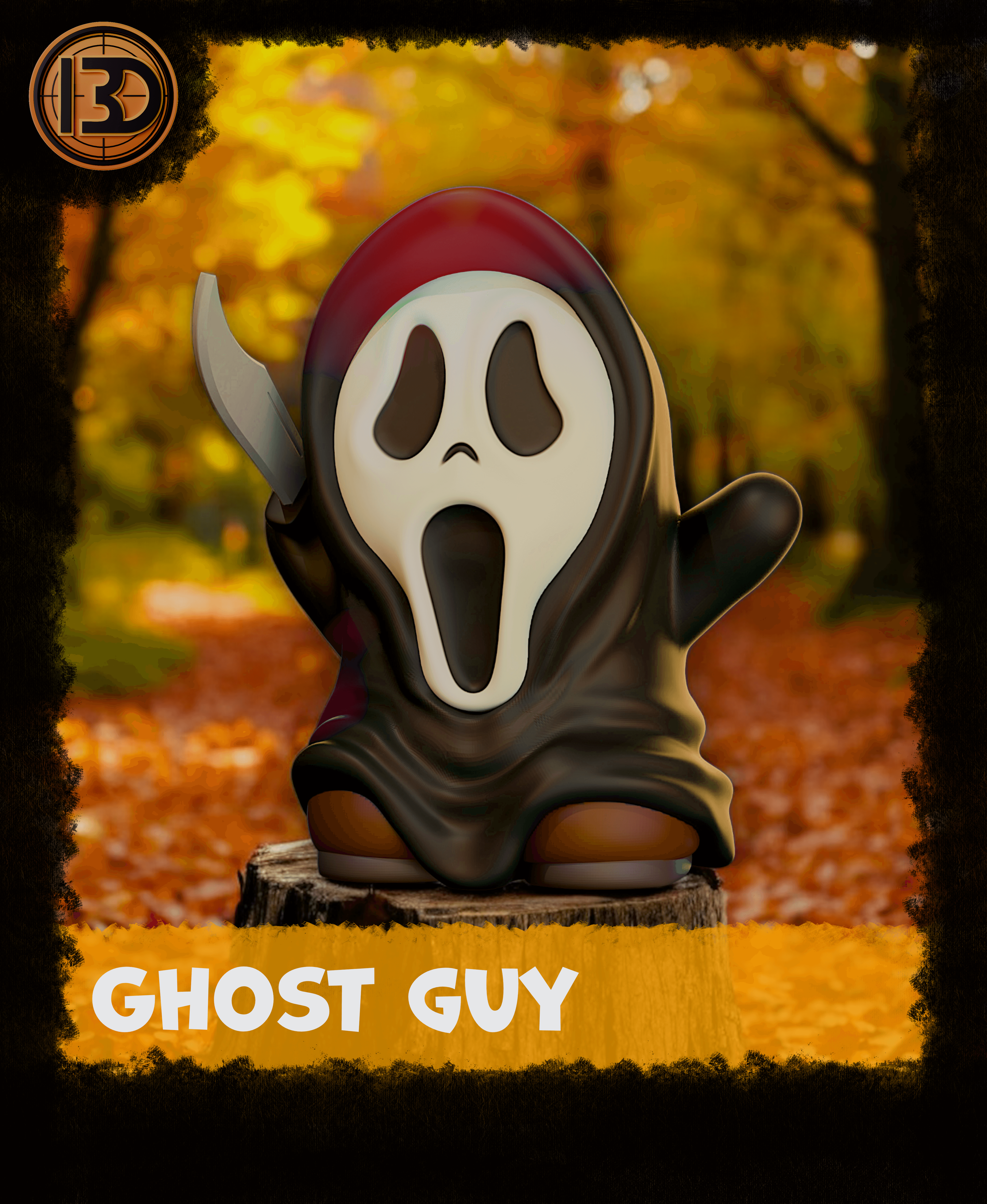 Ghost Guy 3d model