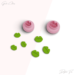 St. Patrick's Day Studs Clay Cutter Pack, Mini Saint Patricks Day Set, 10 Models, 2 Size, No: 1365 3d model