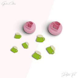 St. Patrick's Day Studs Clay Cutter Pack, Mini Saint Patricks Day Set, 10 Models, 2 Size, No: 1365 3d model
