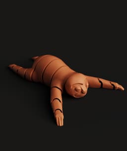 Articulated Sloth Toy | Fidget Sloth Figurine | Posable Animal Toy | 3D Printed Flexi Toy 3d model