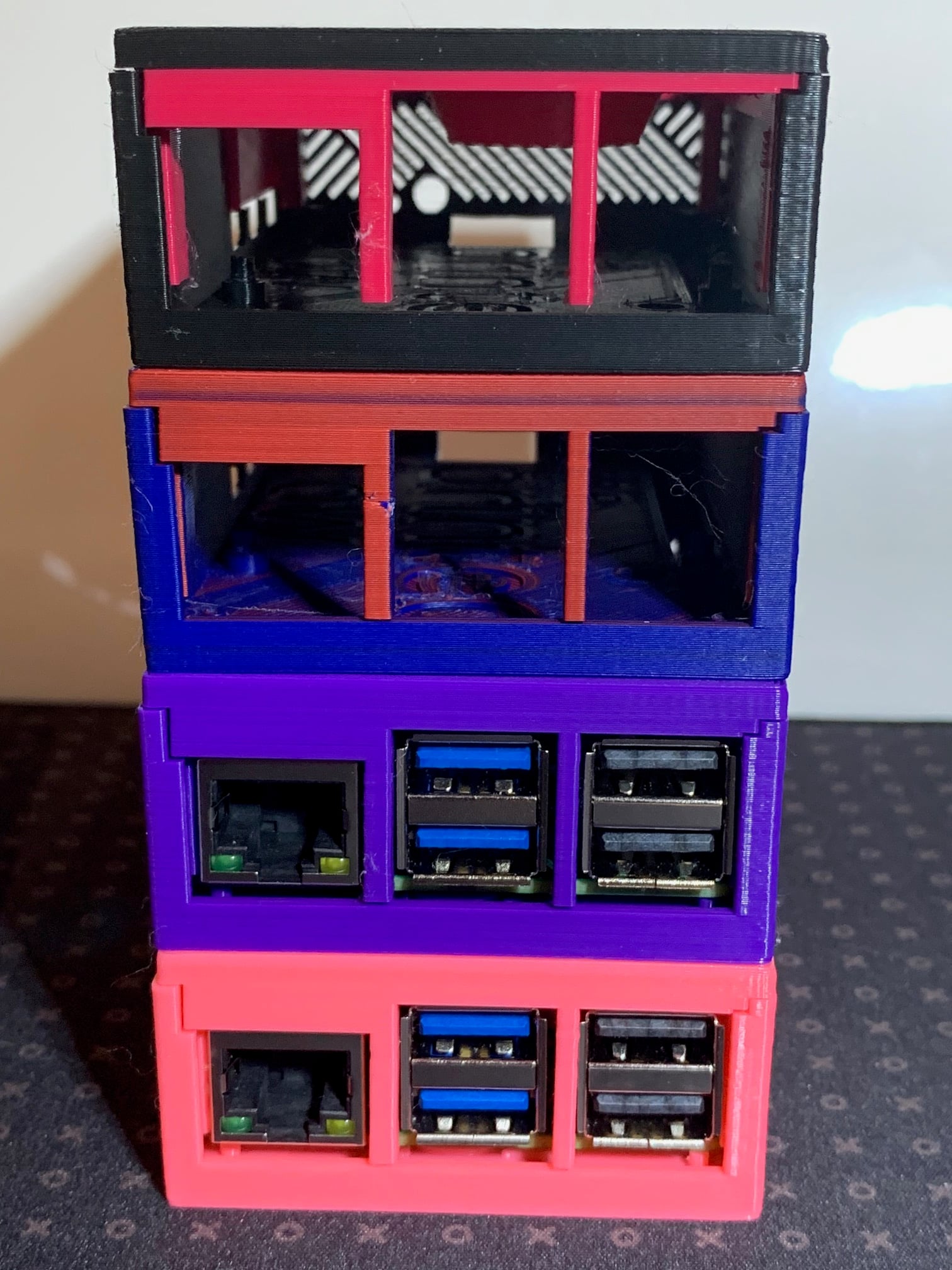 Retro Raspberry Pi 5 Case (Snap Fit) 3d model
