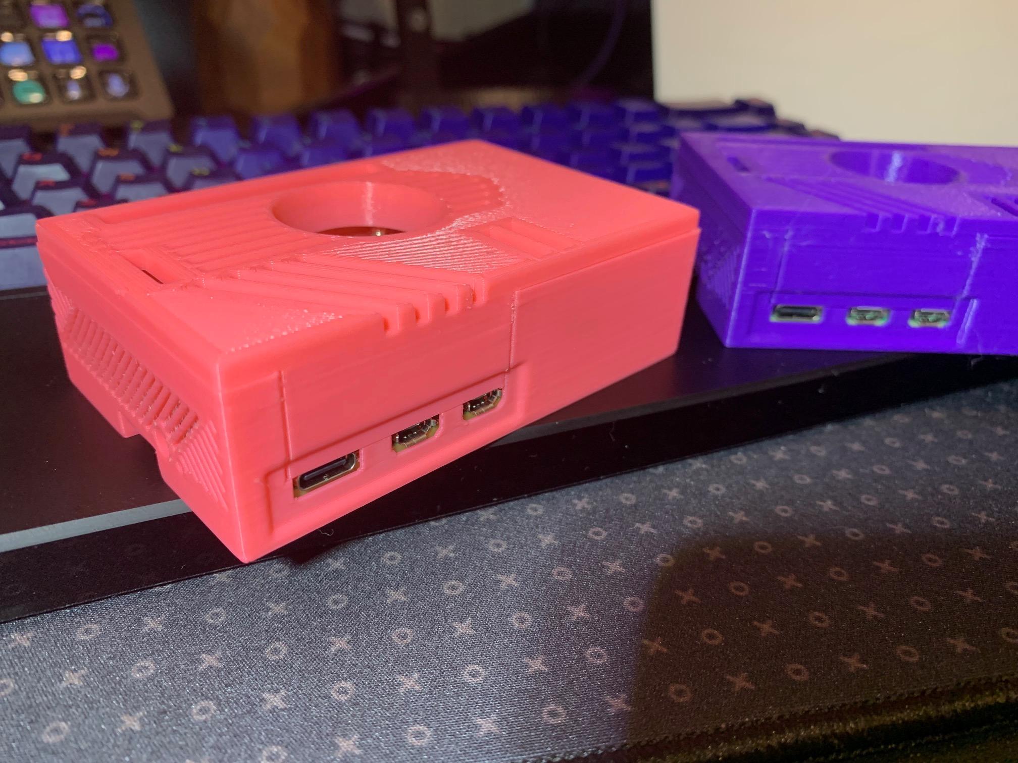 Retro Raspberry Pi 5 Case (Snap Fit) 3d model