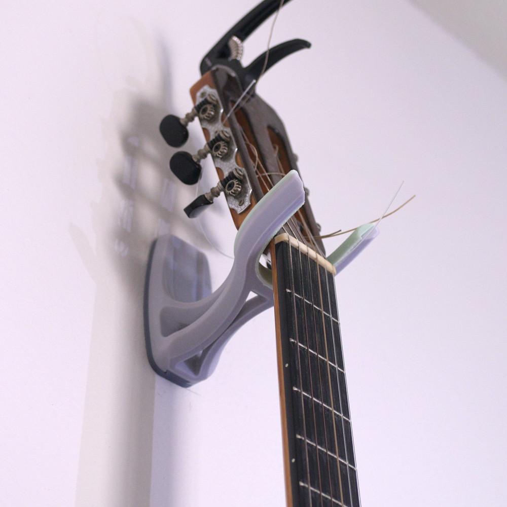 Guitar Wall Mount Hanger with Flexible Top 3d model