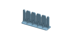 Knife Holder for Drying 3d model