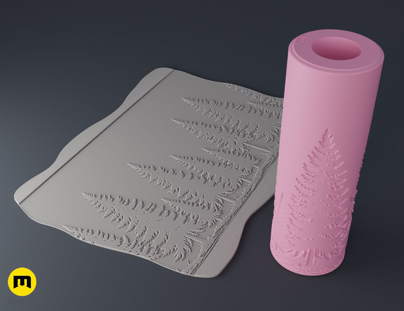 Texture Rollers - Spring #6 3d model