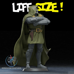 Life Size Dr Doom 3D Printer STL File 3d model