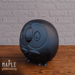 722. Rowlet - Basic and Ornamental - Pokemon 3d model