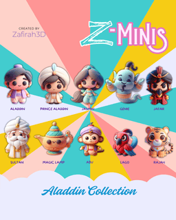 Z-MINIS ALADDIN COLLECTION 3d model