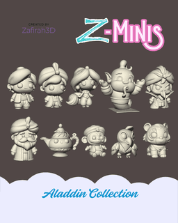 Z-MINIS ALADDIN COLLECTION 3d model