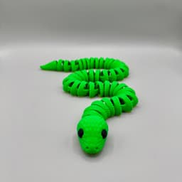 Flexy Snake Anaconda - Articulating Snake - No supports 3d model