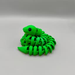 Flexy Snake Anaconda - Articulating Snake - No supports 3d model