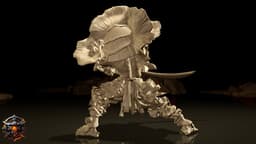Eiji Rotbloom of the Mycōjin 3d model