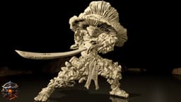 Eiji Rotbloom of the Mycōjin 3d model
