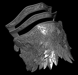 ULTIMATE VARGRAM THE RAGING WOLF PACK full armor with helmet sword and shield life size cosplay - El 3d model