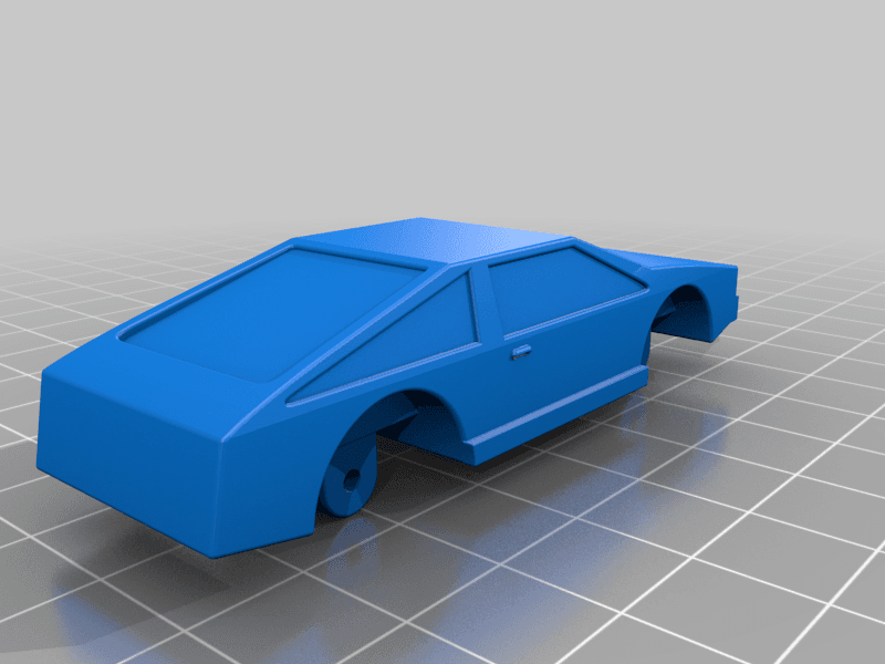 Rollable Small Car  3d model