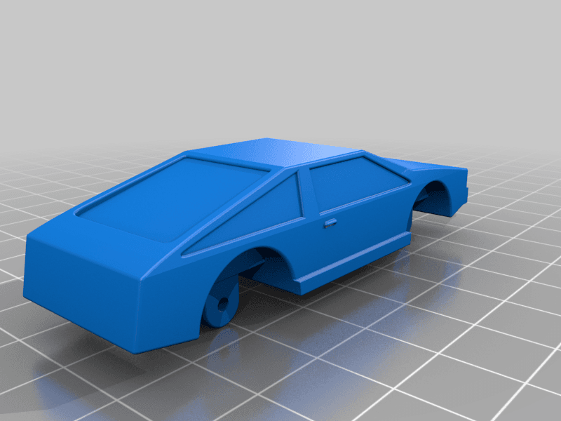 Rollable Small Car 3d model