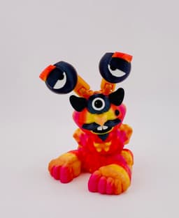 My Dream Monster -Cyclops Mustache 3d model