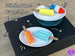Miniature Popsicle Pack 3d model