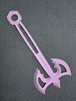 Scraper , Battle Axe 3d model