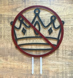 No Kings / No Crowns Plant Support 3d model