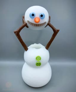 Decapitated Snowman 3d model