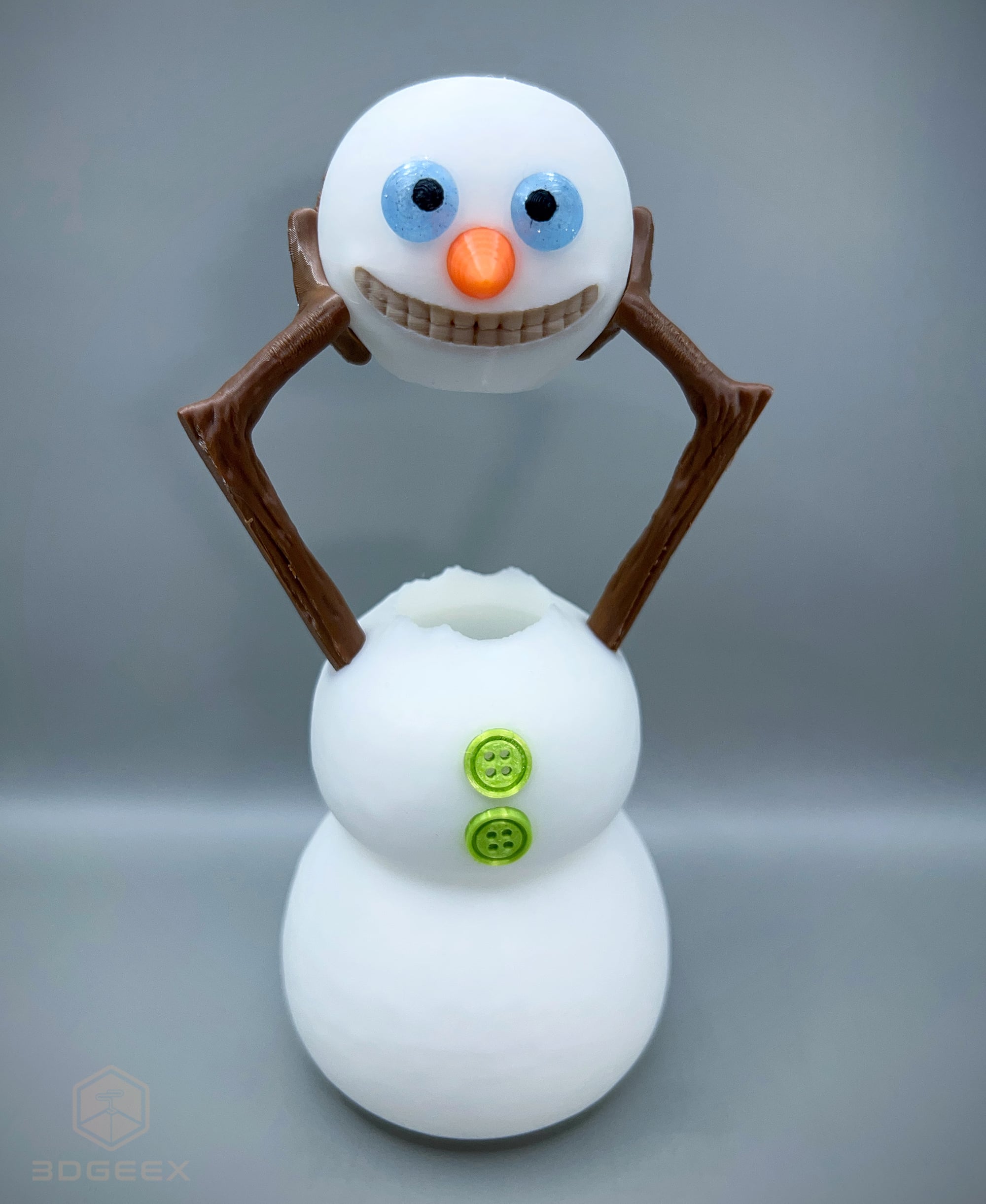 Decapitated Snowman 3d model