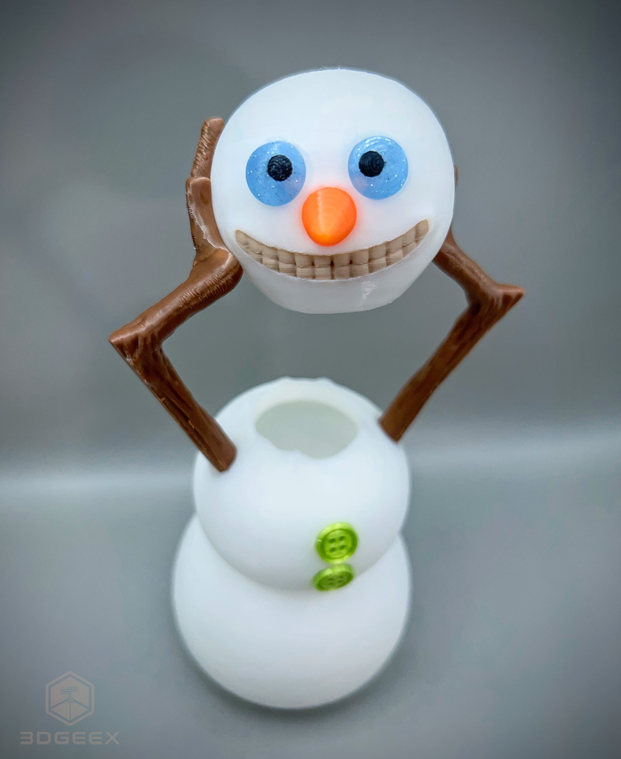 Decapitated Snowman 3d model