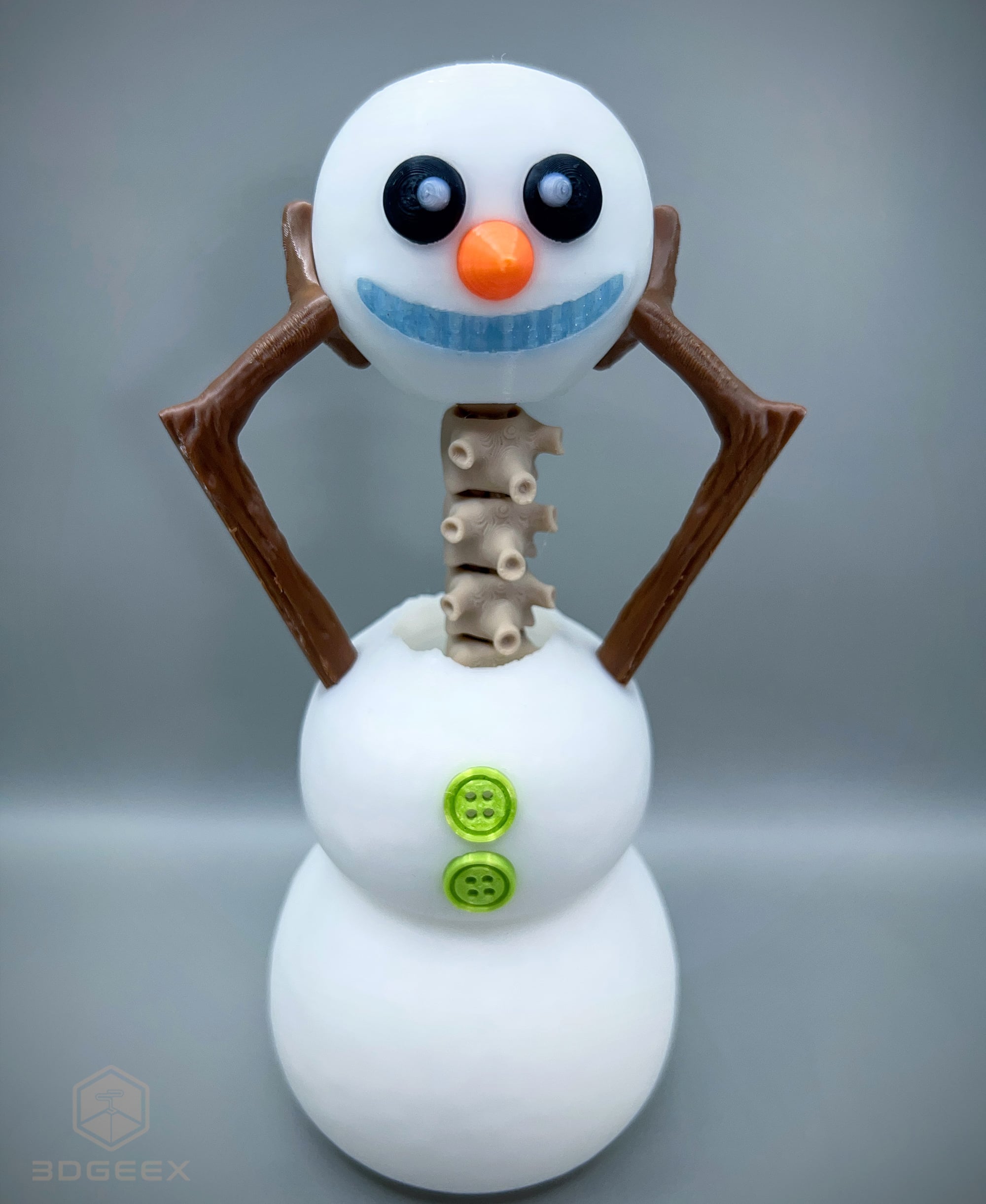 Decapitated Snowman 3d model