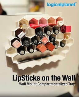 LipSticks on the Wall 3d model