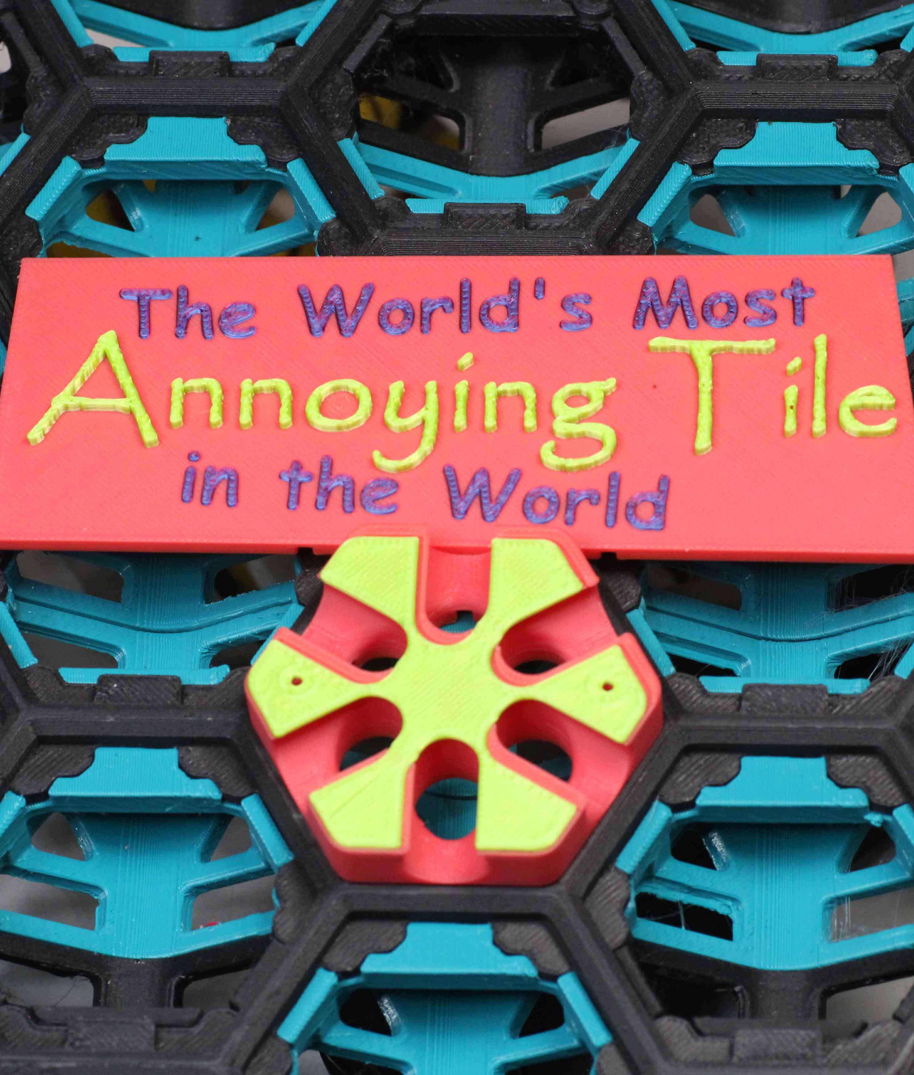 Hextraction: The World's Most Annoying Tile in the World 3d model