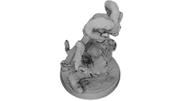 Ivory Horned Sentinel 3d model