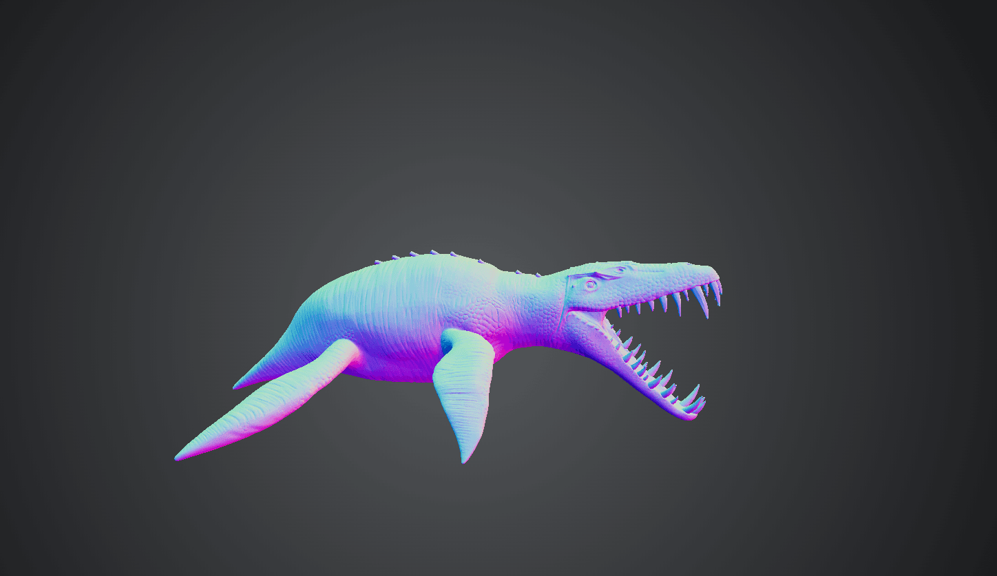 LIOPLEURODON 3d model
