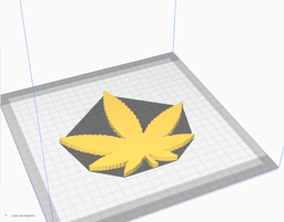 Cannabis Decoration 3d model