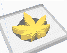 Cannabis Decoration 3d model