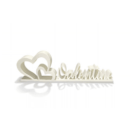 VALENTINES ROSE WITH STAND / BE MY VALENTINE / VALENTINES GIFT / SMALL GIFT / LOVE 3d model